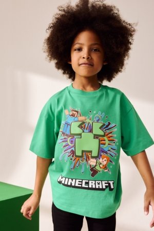 NEXT MINECRAFT džemperis ar kapuci, E38609, 152