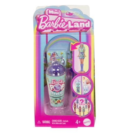 BARBIE Mini BARBIELand Pop Reveal burbuļtējas leļļu sērija, JCR22 