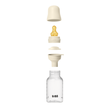 BIBS barošanas pudele, 150 ml., Ivory 