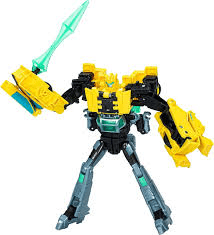 TRANSFORMERS transformators Earthspark Cyber-Combiner Bumblebee & Mo Malto, F8439 