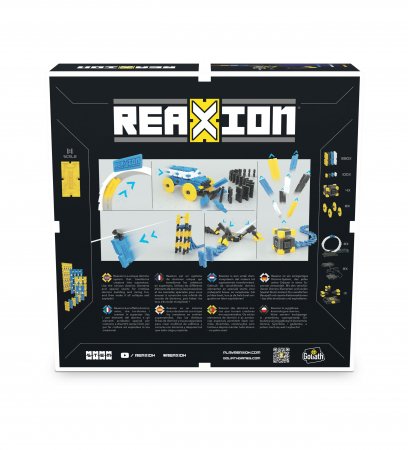 REAXION konstruktors-domino sistēma Xtreme Race, 919421.004 919421.004