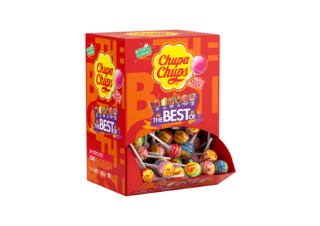 CHUPA CHUPS konfekte THE BEST OF, dažādas garšas, 12 g., CHUP1452 