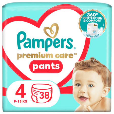 PAMPERS Premium Care autiņbiksītes-biksītes VP S4 9-15kg 38 gab 81750548 