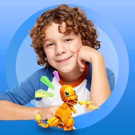 MEGA CONSTRUX POKEMON būvē un rādi Charmander, GKY96 GKY96