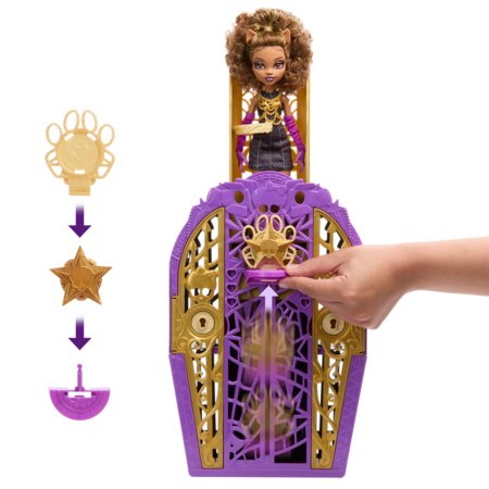MONSTER HIGH Skulltimate Secrets Hantlijvudas sērija – Klodīne Vulfa, JBG80 