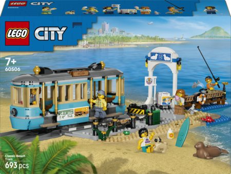 60506 LEGO® City Klasisks pludmales tramvajs 