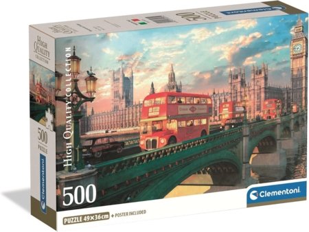 CLEMENTONI puzle Westminster Bridge Compact, 500 gab., 35575 