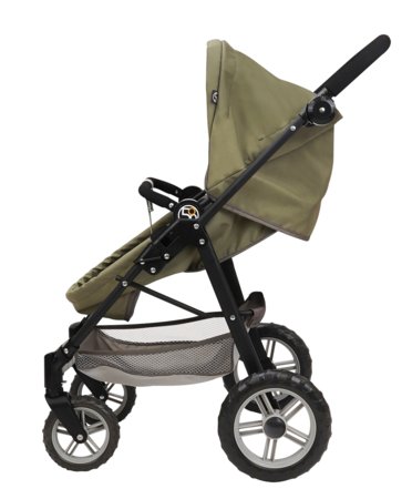 509 Crew 2in1 leļļu rati, khaki, T738005 