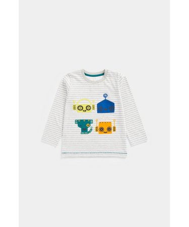 MOTHERCARE t-krekls ar garām piedurknēm, 3 gab., CB055 607839