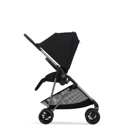 CYBEX ratiņi MELIO, Magic black, 524000023  