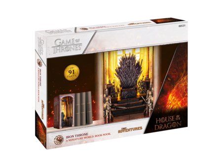 REVELL modelis Iron Throne - House of the Dragon: Tiny Adventures Ar rokām darinātas miniatūras, 00531 