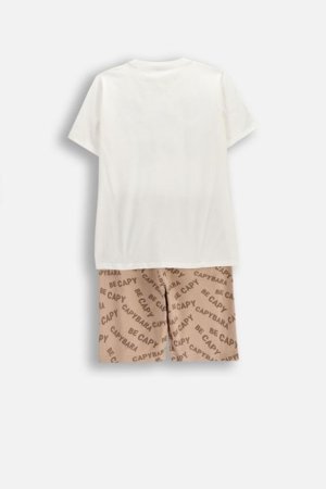 COCCODRILLO pidžama, krēmkrāsa, WC6448218PJS-022-104, 104/110 izmērs 