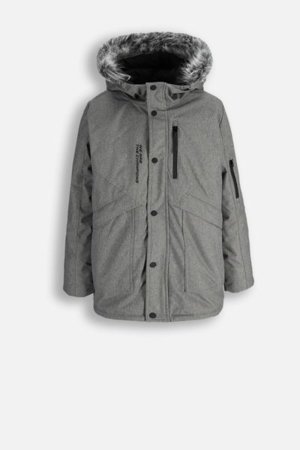 COCCODRILLO jakete OUTERWEAR BOY JUNIOR, pelēks, ZC5152107OBJ-019-164, 164 cm 