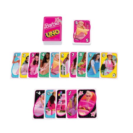 MATTEL GAMES UNO kārtis Barbie Filma, HPY59 HPY59