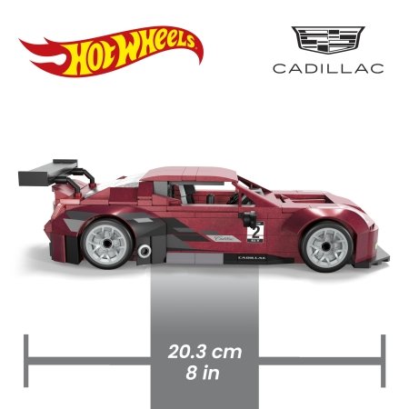 MEGA CONSTRUX HOT WHEELS Kolekcijas automašīna Cadillac ATS V-R, HRY18 
