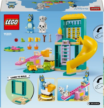 11201 LEGO® 4+ Berry Jautrība rotaļlaukumā ar Bluey un Chloe 