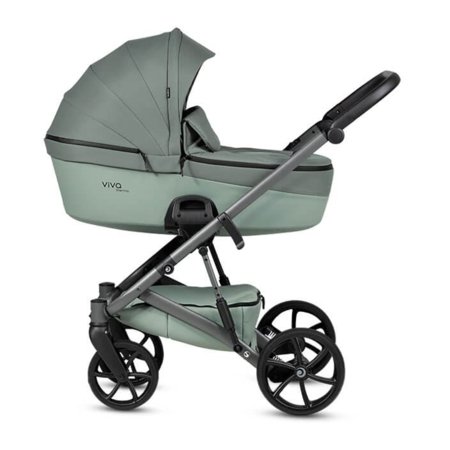 TUTIS universāli ratiņi VIVA 6+ ESSENTIAL 2/1, Sage, 1612039 