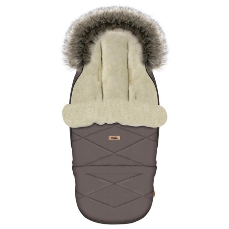 MILLI regulējams kāju sildītājs GROWUP, Taupe, MIL1110157 
