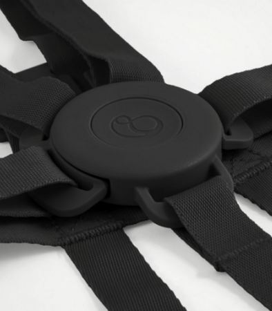 STOKKE siksnas barošanas krēsliņam TRIPP TRAPP, black, 651302 