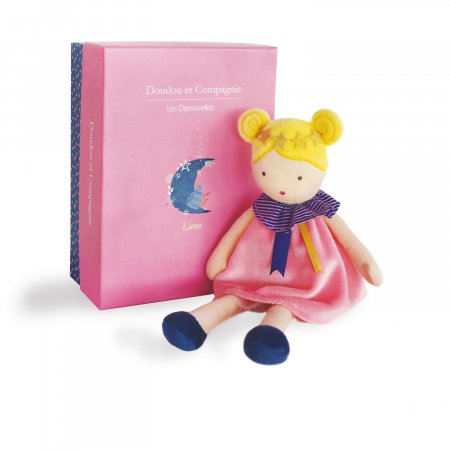 DOUDOU ET COMPAGNIE plīša lelle Luna pink, DC3628 DC3628