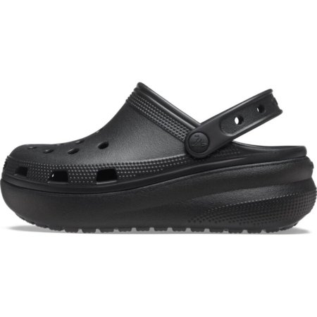 CROCS krokši FUZZ SCUFF melni, 207708-001 29 izmērs 