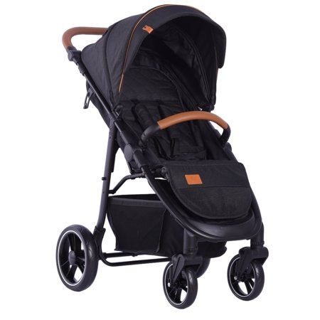 BABYTROLD ratiņi MALAGA, Black, 13-51SN 