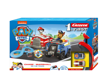 CARRERA FIRST Paw Patrol trases komplekts On the Track 2,4 m, 20063033 