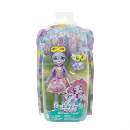 ENCHANTIMALS Hadlija haskija suns un lelle Sleddera, HHB90 HHB90