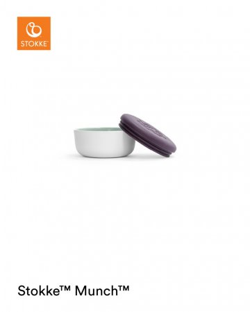 STOKKE Barošanas komplekts MUNCH collection Snack pack Soft Mint 530401 530401
