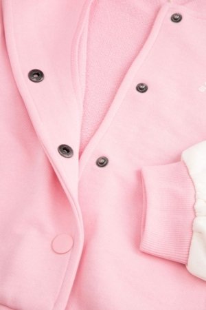 COCCODRILLO džemperis ar rāvējslēdzēju, rozā, WC6132201FGK-033-116 