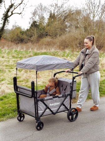 BABYTROLD ratiņi FUN, Grey, 13-04G 