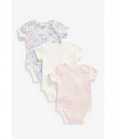 MOTHERCARE bodijs ar īsam piedurknēm, 3 gab., BB440 569889