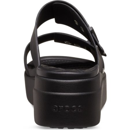 CROCS sandales BROOKLYN melni, 207431-001 42,5 izmērs 