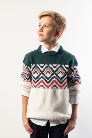 COCCODRILLO megztinis, spalvotas, ZC5172104EJB-022-152, 152 cm 