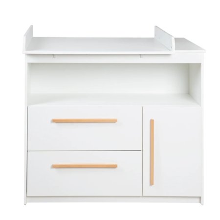 ROBA pārtinamais galds LILO, White/Beech, 1731857 