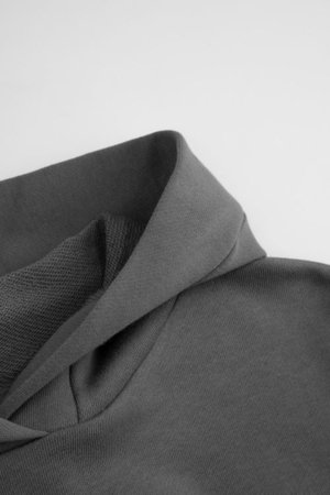 COCCODRILLO džemperis ar kapuci, pelēks, cm 