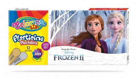 COLORINO DISNEY Plastelīns 12 krāsas, 91048PTR 91048PTR