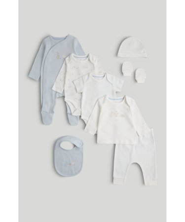 MOTHERCARE komplekts zīdainim 8 gab., AX35301, 2.3kg 