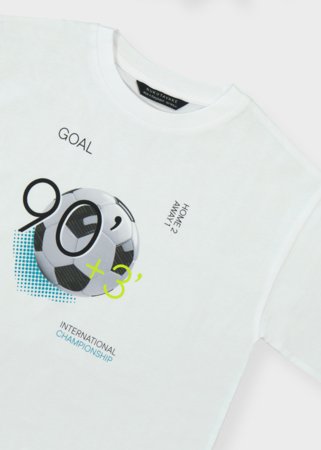 MAYORAL t-krekls ar īsam piedurknēm, white, 6.036-30, 152  cm 