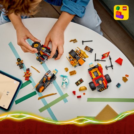 71864 LEGO® NINJAGO® Kai un Cole kombinētie transportlīdzekļi 
