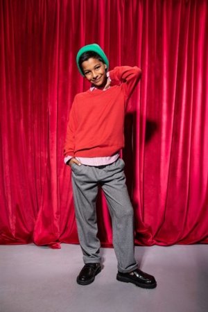 COCCODRILLO megztinis, raudonas, ZC5172103EJB-009-134, 134 cm 