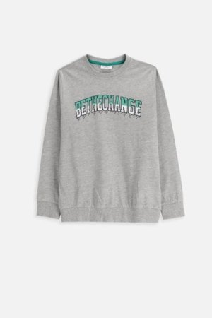 COCCODRILLO t-krekls EVERYDAY BOY A, pelēks, cm 