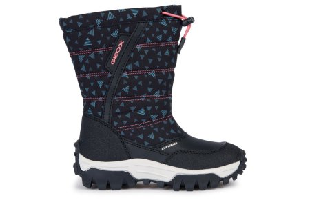 GEOX sniega zābaki, melni, J26FTA-0MNBC-C9280 J26FTA-0MNBC-C9280-2