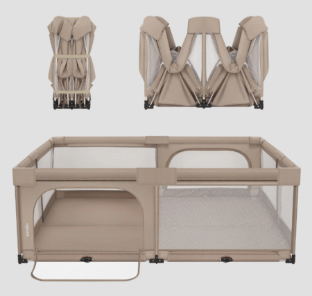 LIONELO manēža FLORENCE XL EASY FOLD, Beige sand, LO-FLORENCE XL EASY FOLD 