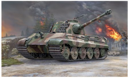 REVELL auto modelis Tiger II Ausf. B, 63249 