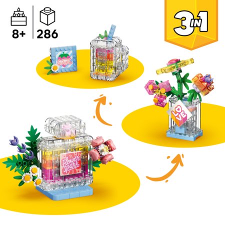 31383 LEGO® Creator Smaržu pudelīte ar ziediem 