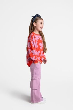 COCCODRILLO bikses MAXITROPIC GIRL KIDS, rozā, WC5119101MGK-007-122, 122 cm 