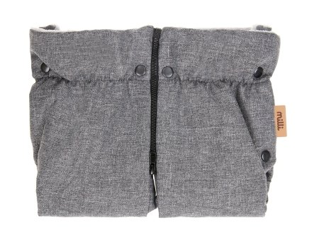 MILLI ratu siltinātie cimdi iMOVE, melange grey, 3-3-3-Z-M-080 3-3-3-Z-M-080