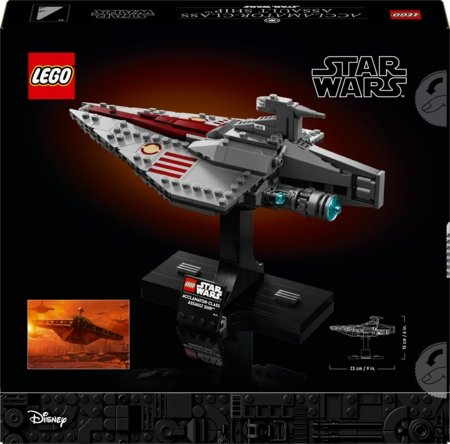 75404 LEGO® Star Wars™ Acclamator klases uzbrukuma kuģis 