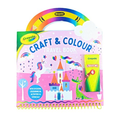 CRAYOLA radošā uzdevumu grāmata, sortiments, 22933 